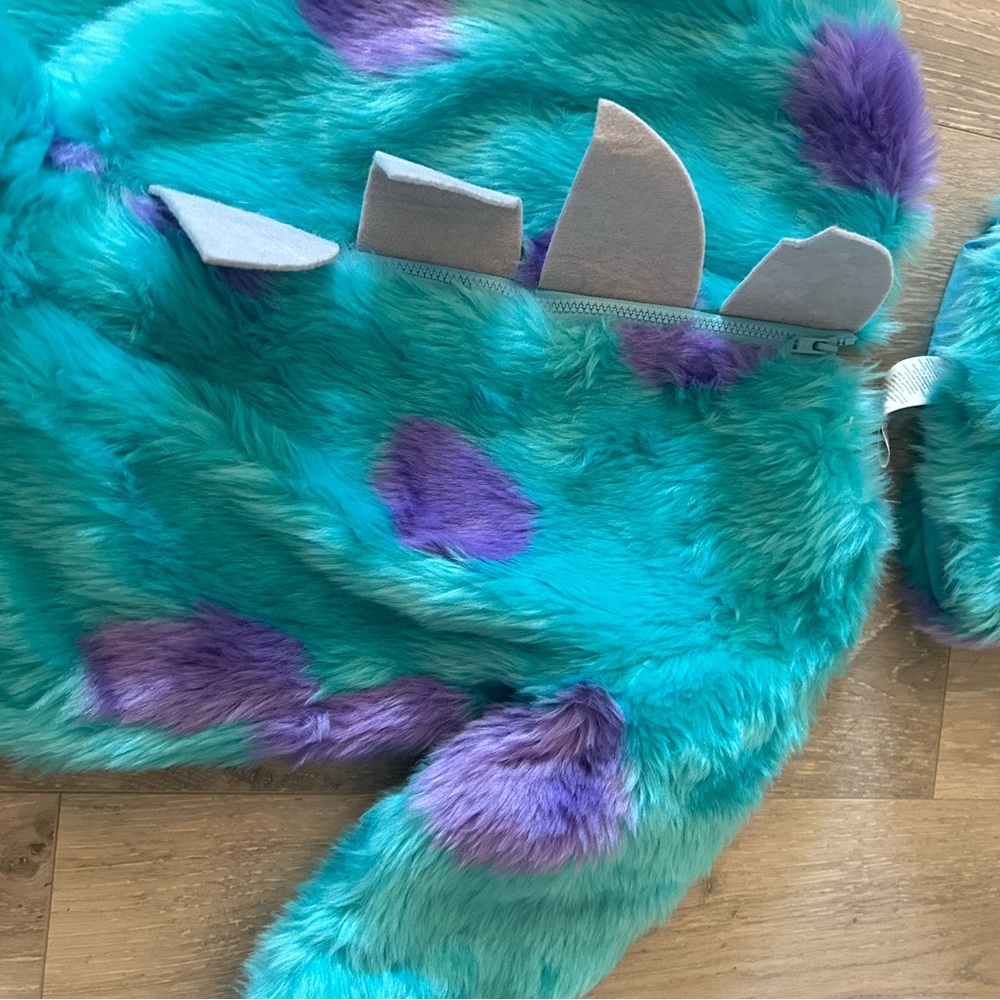Pottery Barn Kids Monsters Inc Sully Costume - Teal and Purple - Picture 5 of 5